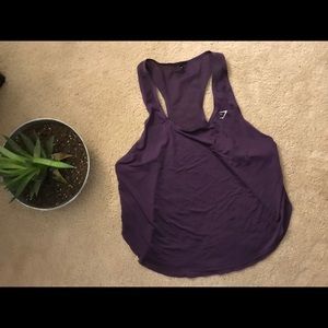Gymshark razor back tank top